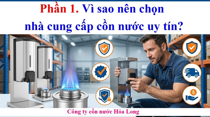 Nhà Cung Cấp Cồn Nước Uy Tín – Tiêu Chí Lựa Chọn Và Địa Chỉ Đáng Tin Cậy